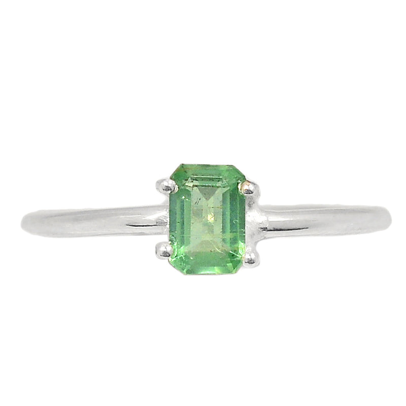Claw - Green Kyanite Faceted Ring - GKFR136