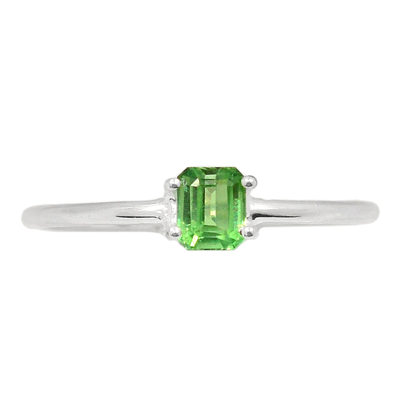 Claw - Green Kyanite Faceted Ring - GKFR137
