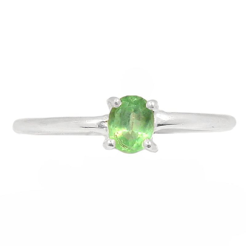 Claw - Green Kyanite Faceted Ring - GKFR139