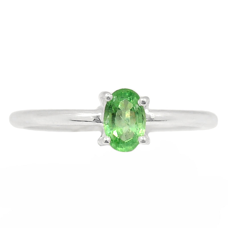 Claw - Green Kyanite Faceted Ring - GKFR141