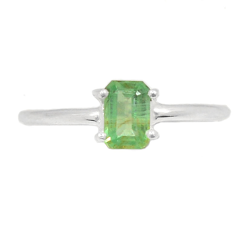 Claw - Green Kyanite Faceted Ring - GKFR142