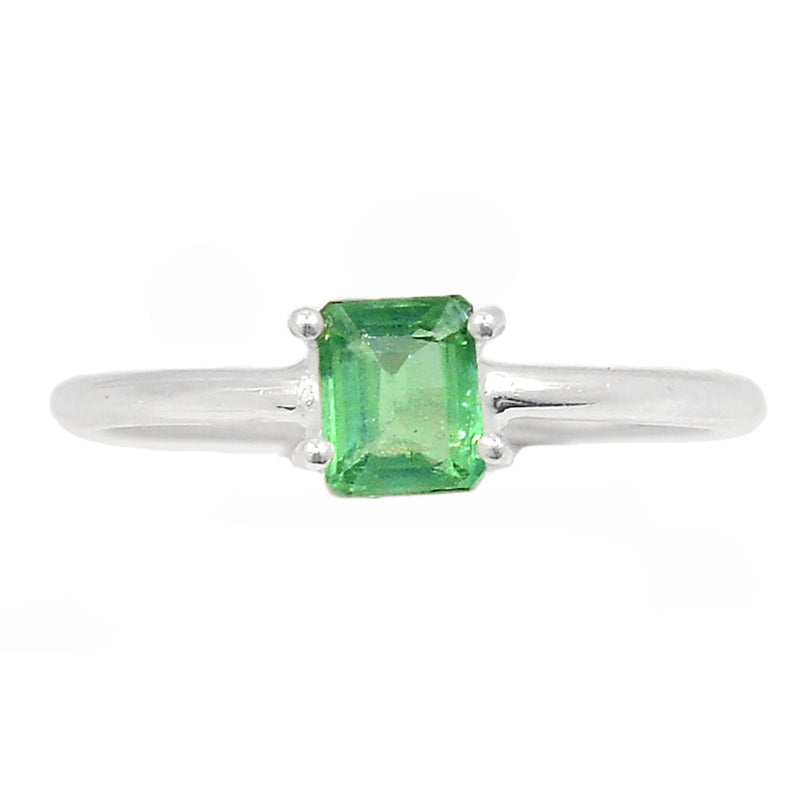 Claw - Green Kyanite Faceted Ring - GKFR144