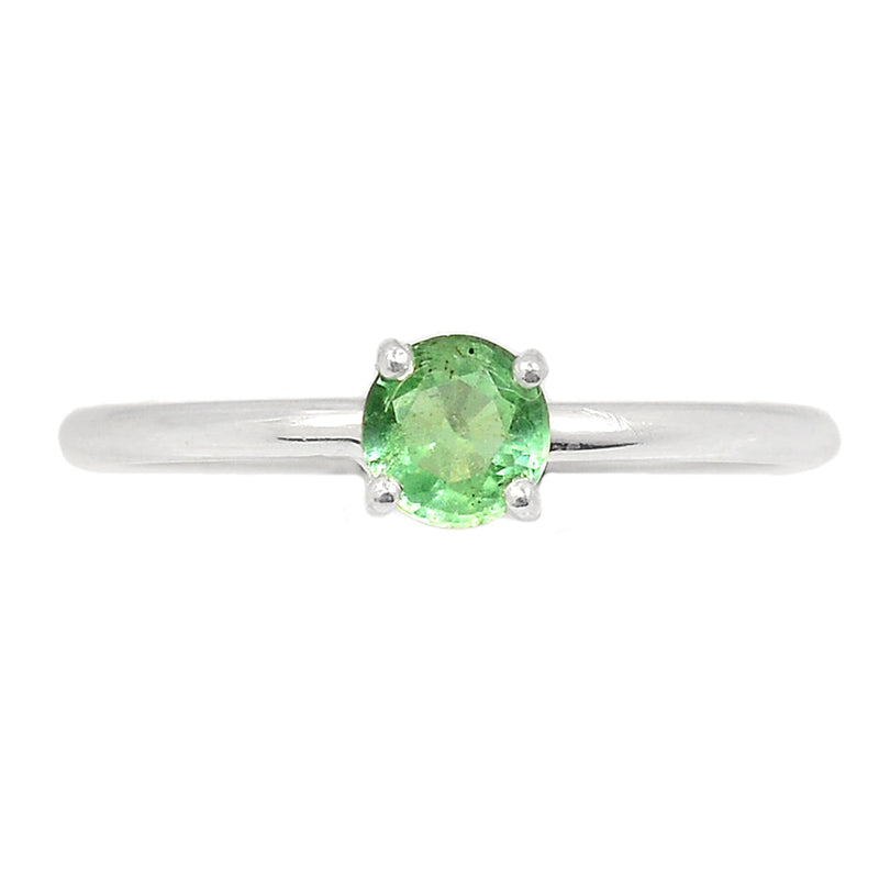Claw - Green Kyanite Faceted Ring - GKFR145