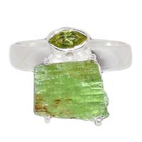 Green Kyanite Rough Ring - GKRR245