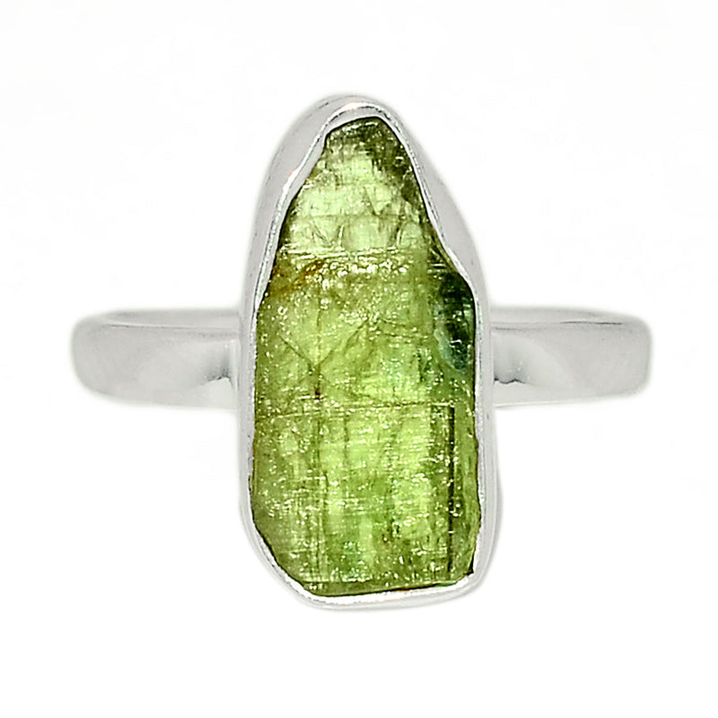 Green Kyanite Rough Ring - GKRR339