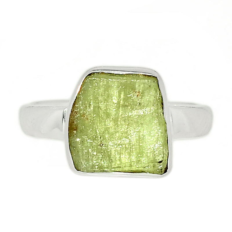 Green Kyanite Rough Ring - GKRR340