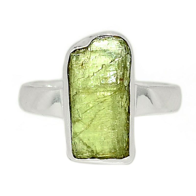Green Kyanite Rough Ring - GKRR342