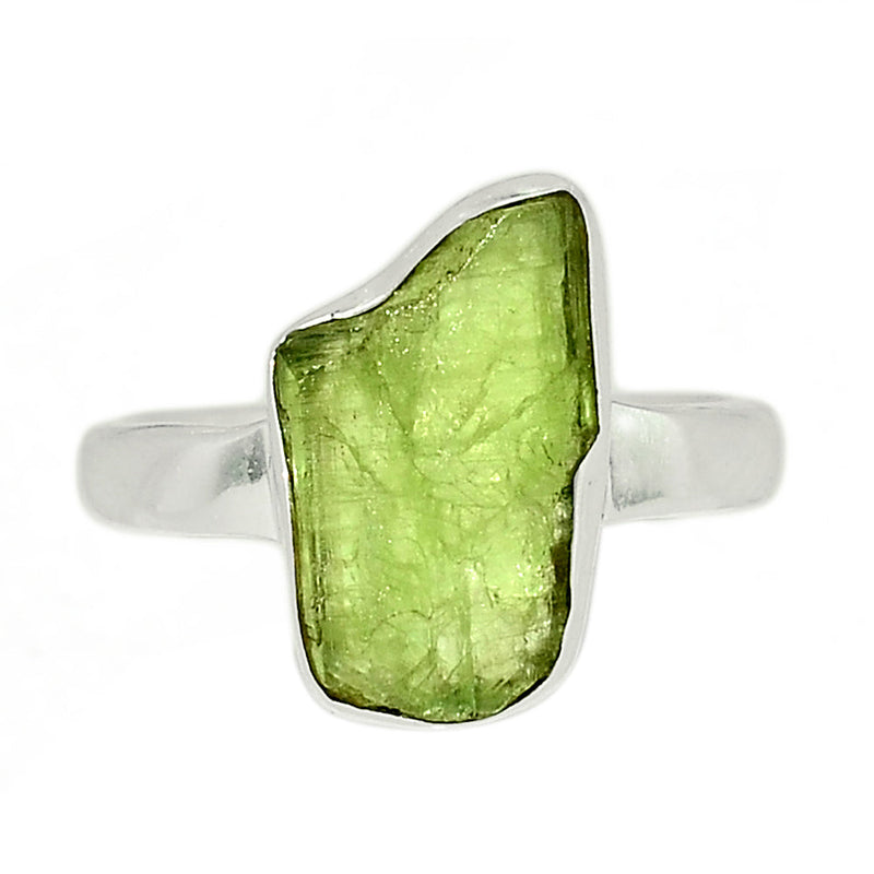 Green Kyanite Rough Ring - GKRR349