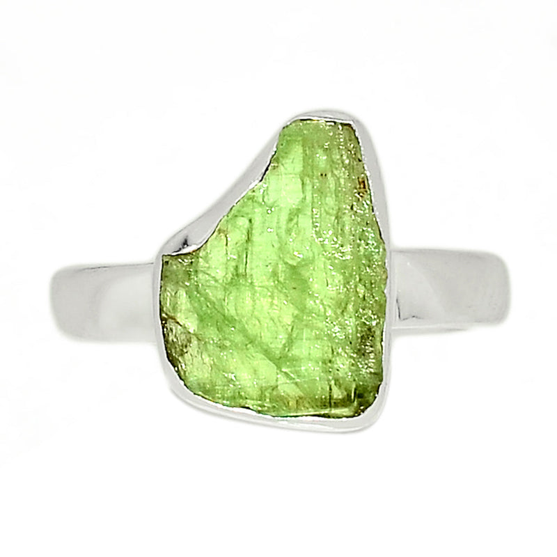 Green Kyanite Rough Ring - GKRR354
