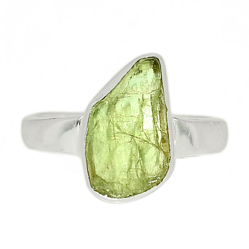 Green Kyanite Rough Ring - GKRR361