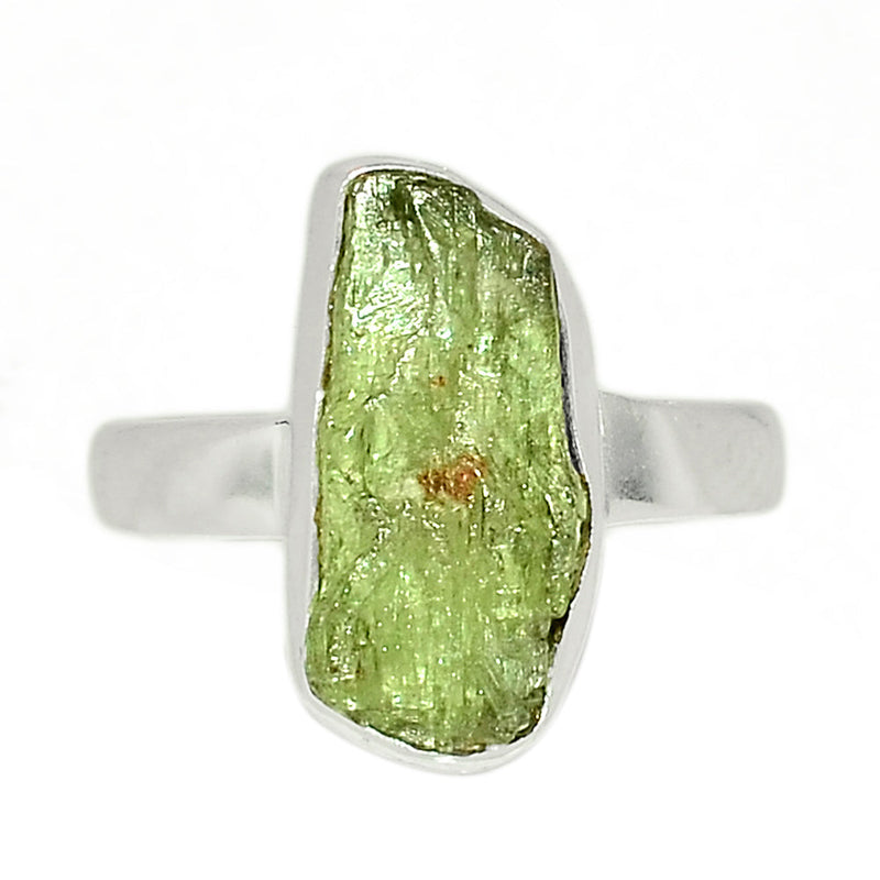 Green Kyanite Rough Ring - GKRR366
