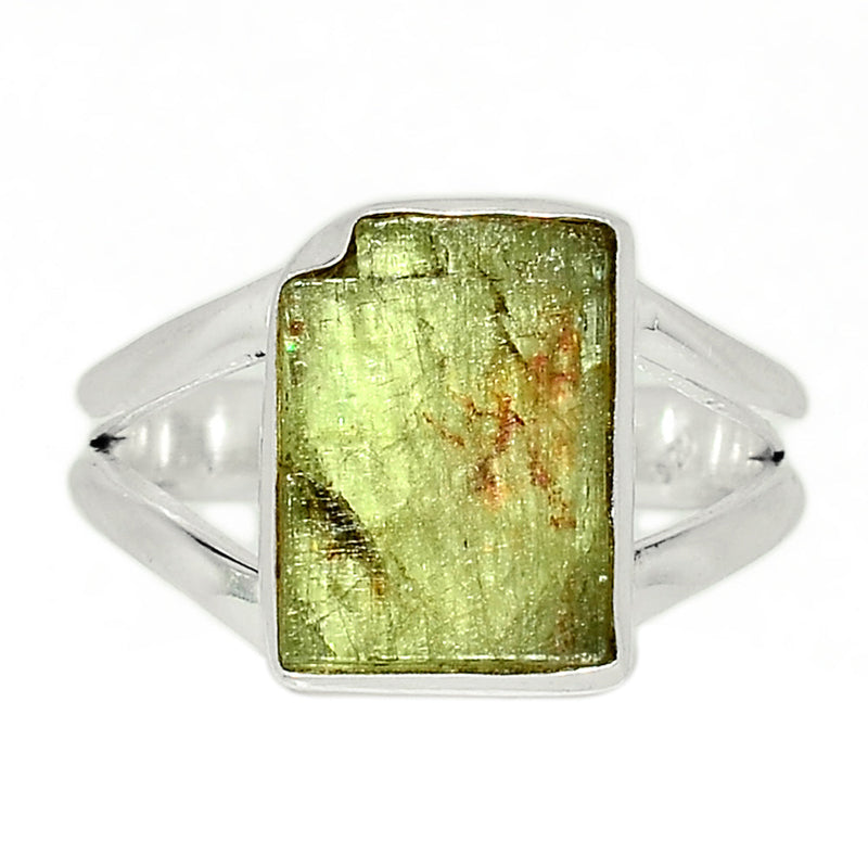 Green Kyanite Rough Ring - GKRR373