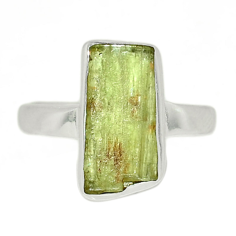 Green Kyanite Rough Ring - GKRR376