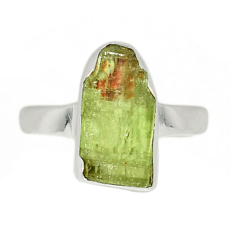 Green Kyanite Rough Ring - GKRR377