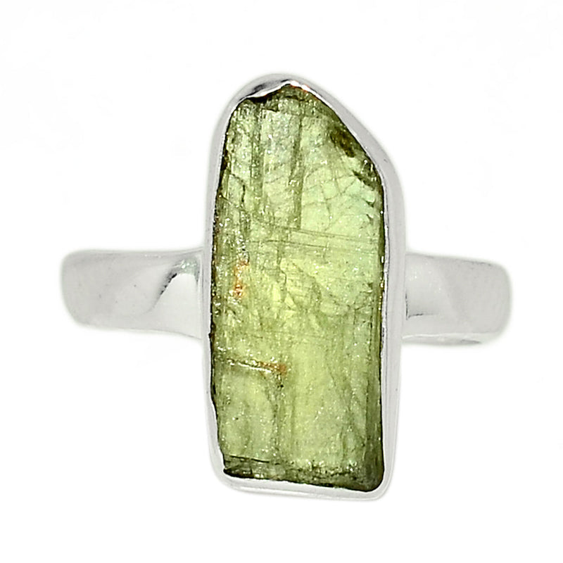 Green Kyanite Rough Ring - GKRR378