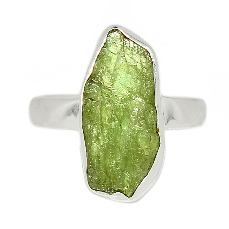 Green Kyanite Rough Ring - GKRR379