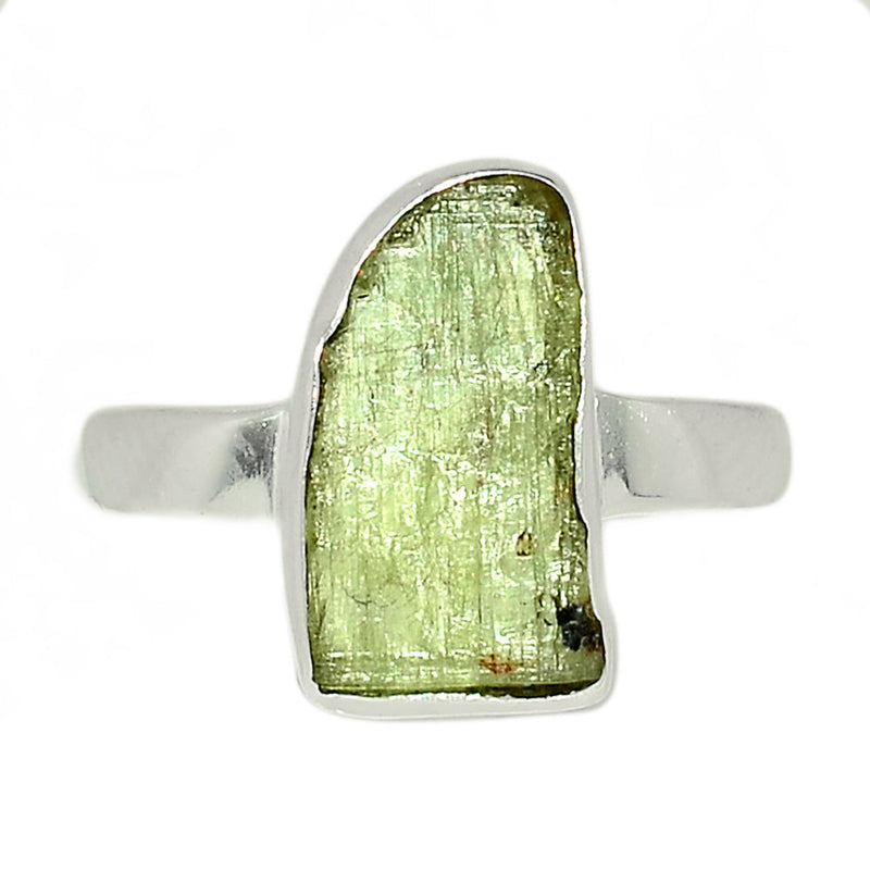 Green Kyanite Rough Ring - GKRR383
