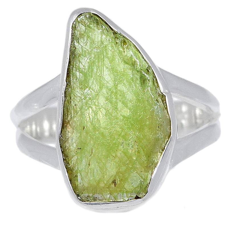 Green Kyanite Rough Ring - GKRR432