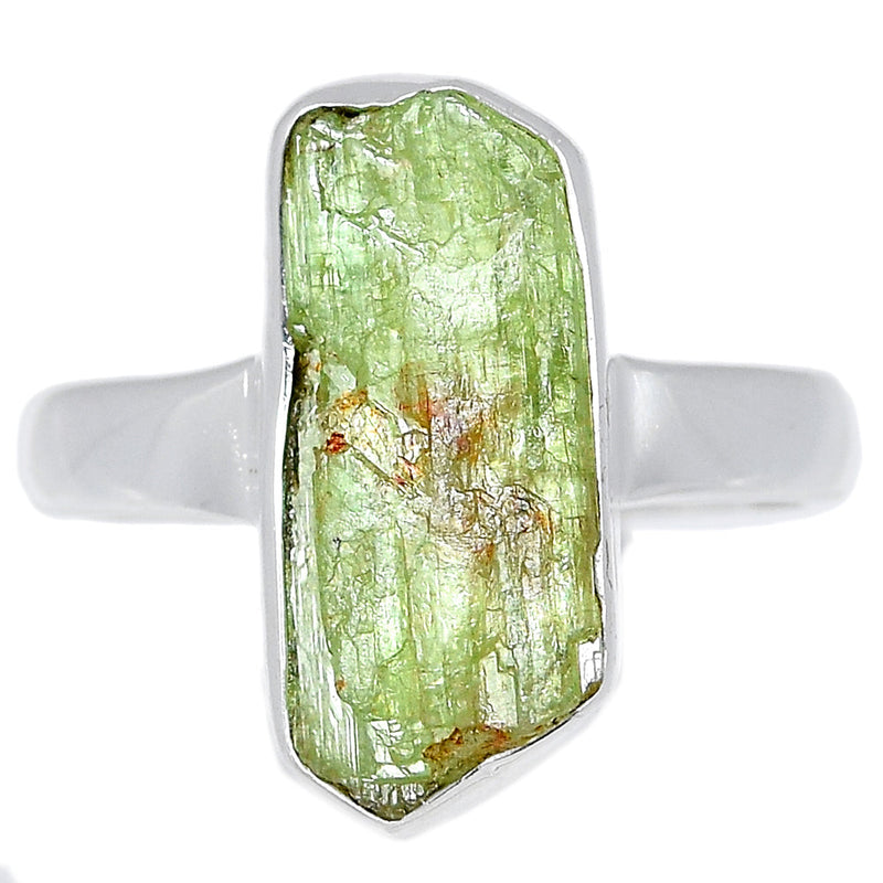 Green Kyanite Rough Ring - GKRR433