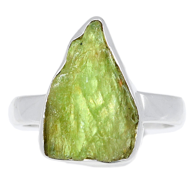 Green Kyanite Rough Ring - GKRR434