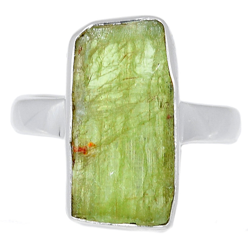 Green Kyanite Rough Ring - GKRR435