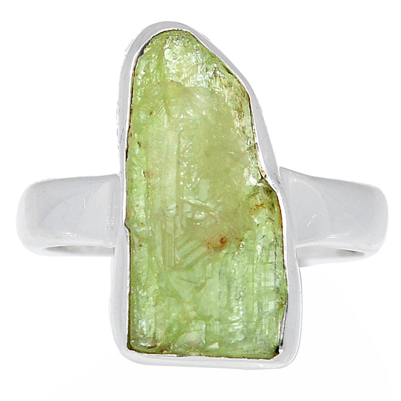 Green Kyanite Rough Ring - GKRR436