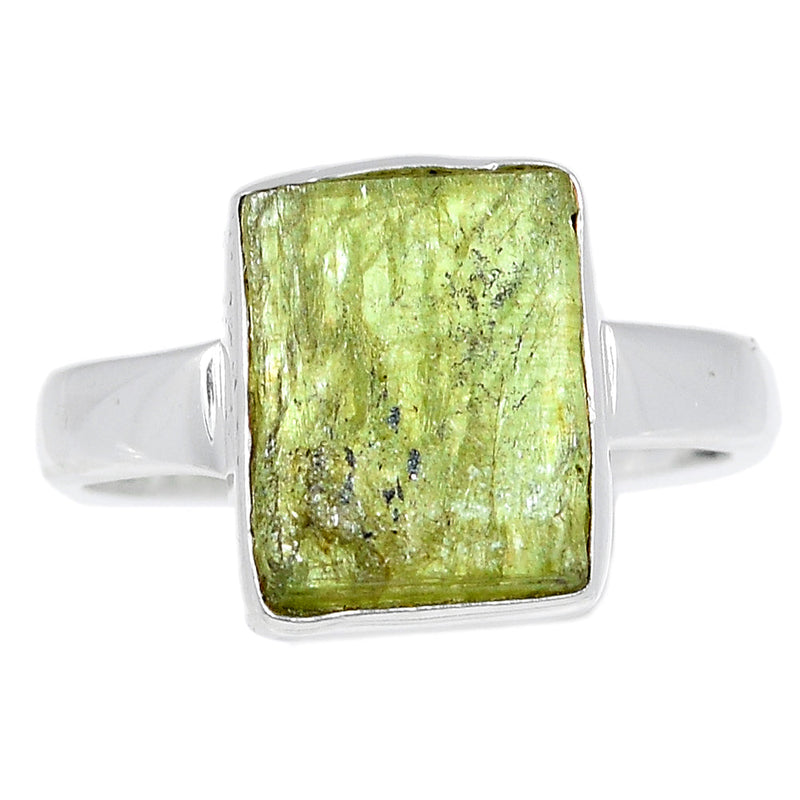 Green Kyanite Rough Ring - GKRR437