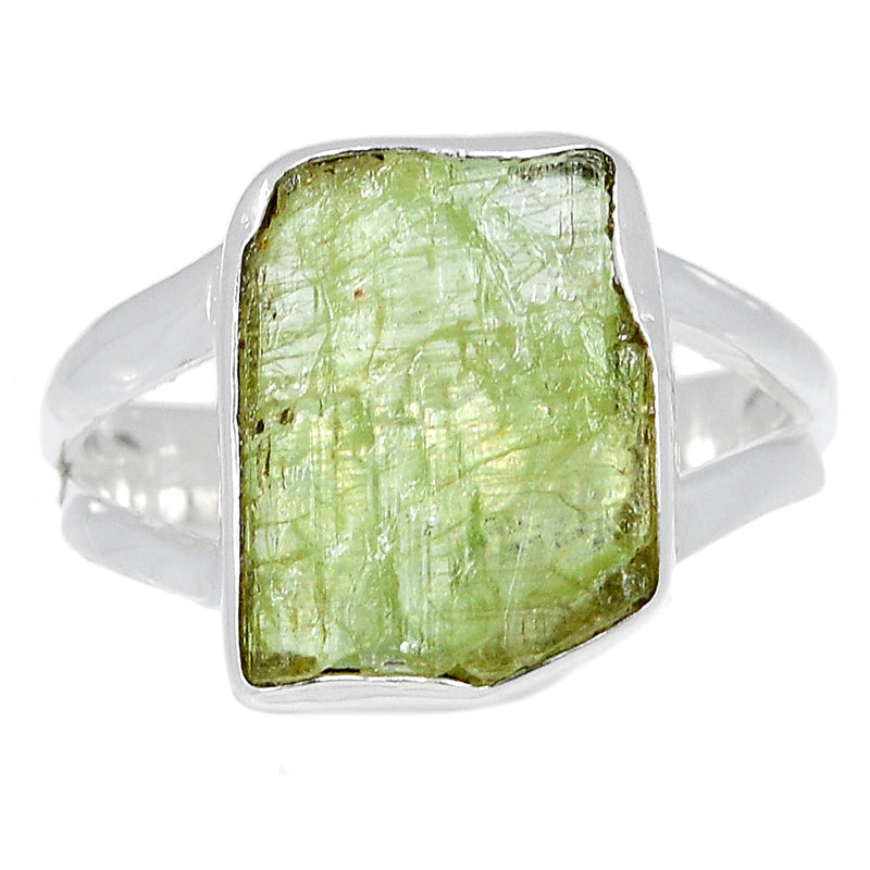 Green Kyanite Rough Ring - GKRR438