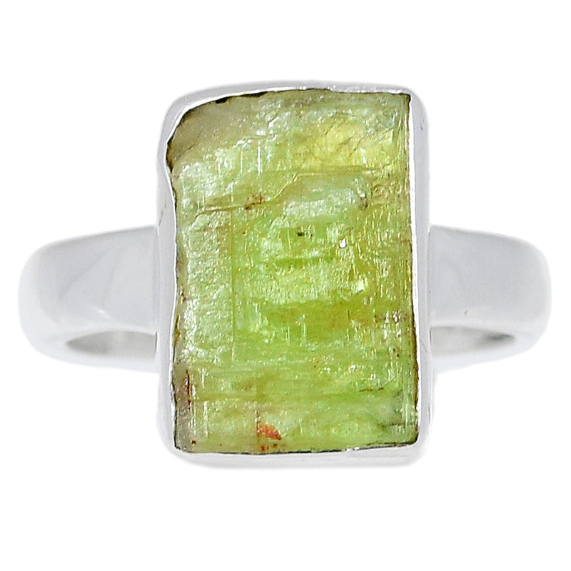 Green Kyanite Rough Ring - GKRR439