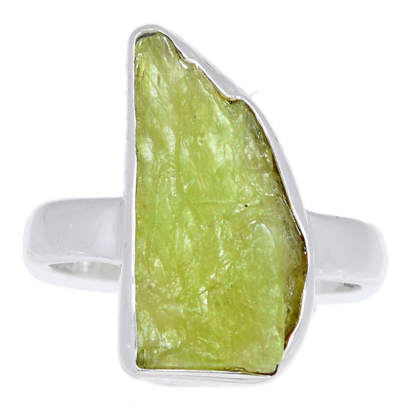 Green Kyanite Rough Ring - GKRR440