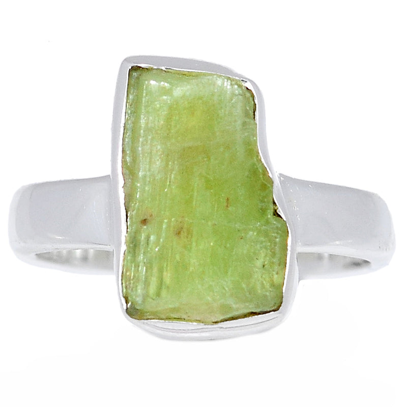 Green Kyanite Rough Ring - GKRR441