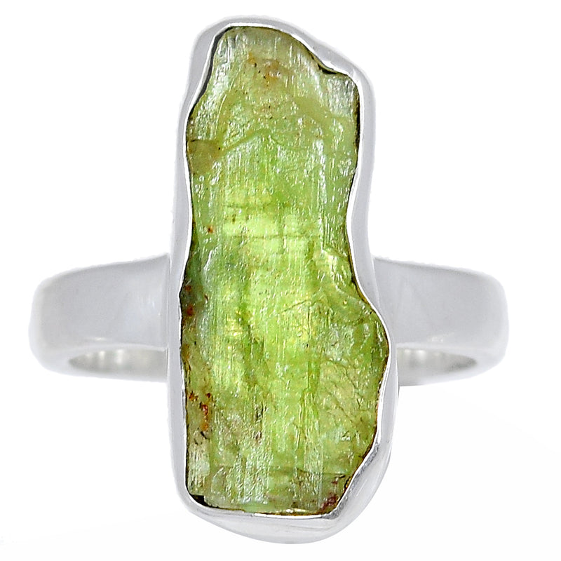 Green Kyanite Rough Ring - GKRR442