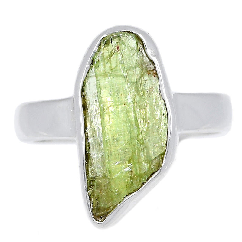 Green Kyanite Rough Ring - GKRR446