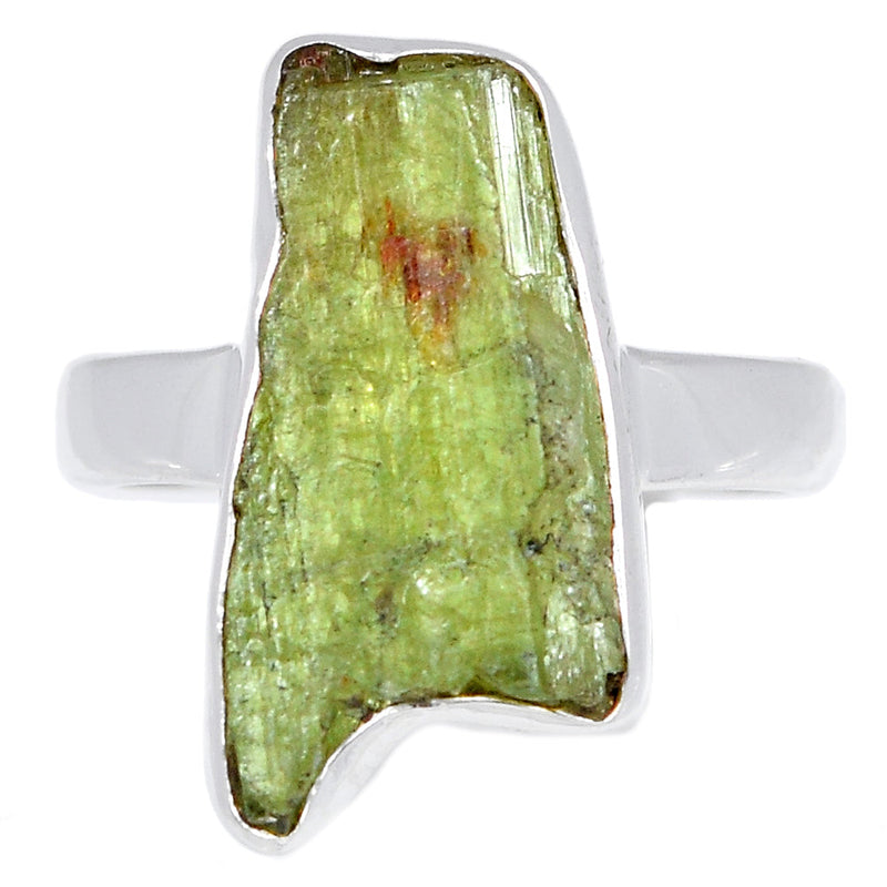 Green Kyanite Rough Ring - GKRR447