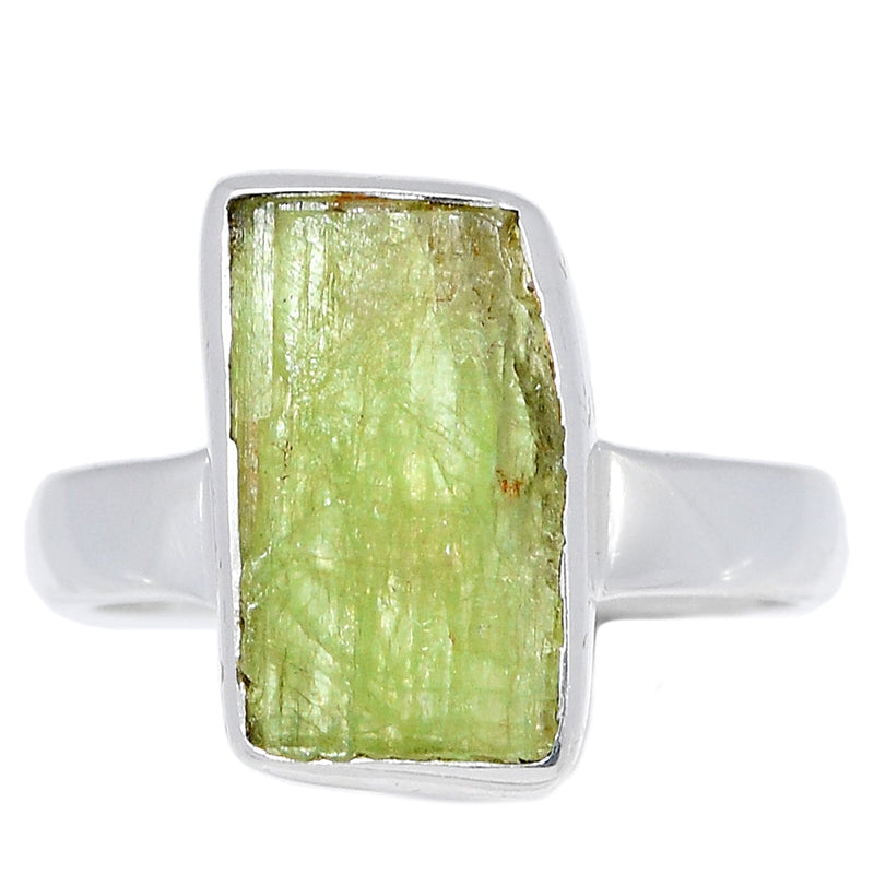 Green Kyanite Rough Ring - GKRR454