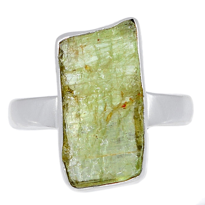 Green Kyanite Rough Ring - GKRR463