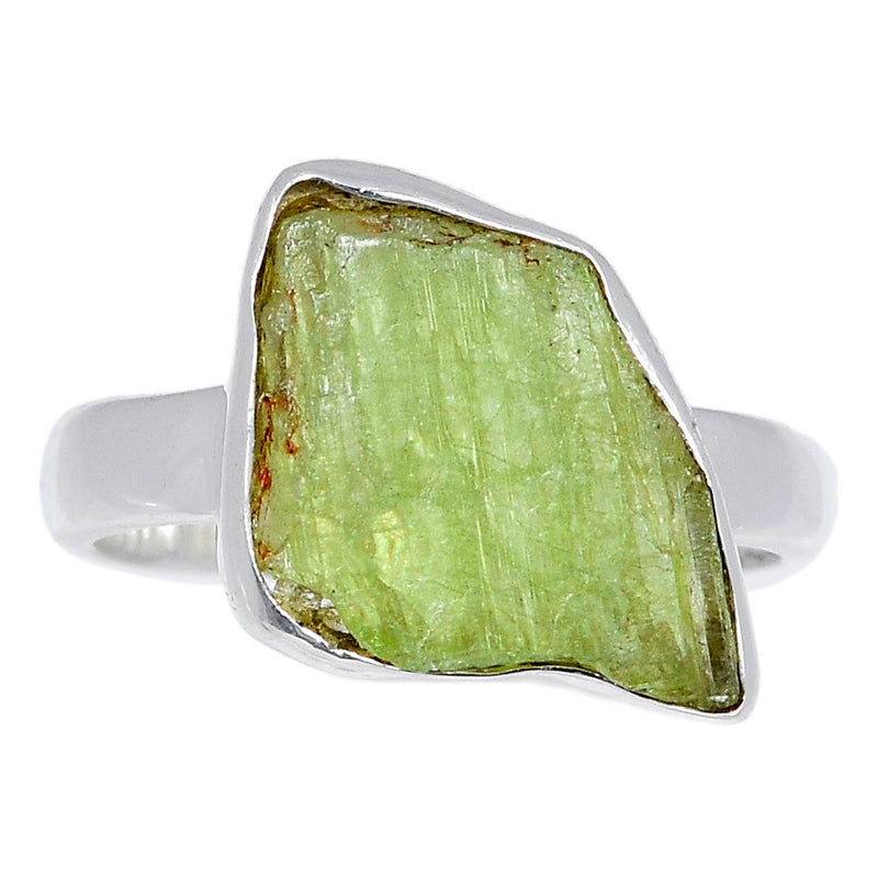 Green Kyanite Rough Ring - GKRR469