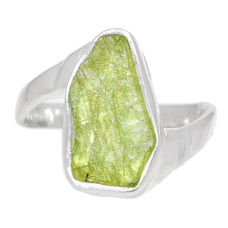 Solid - Green Kyanite Rough Ring - GKRR483