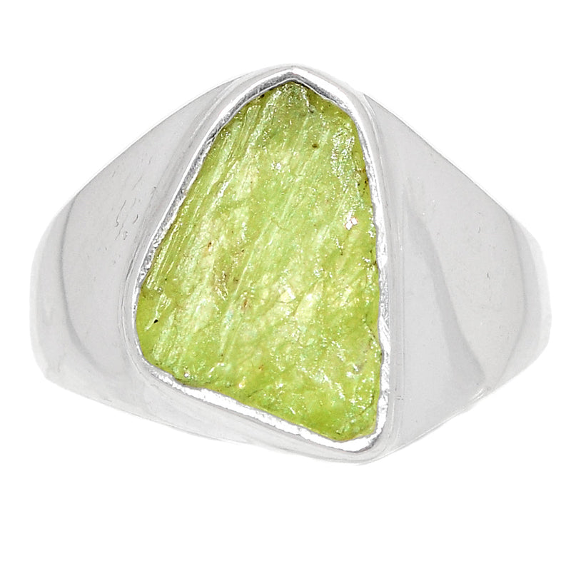 Solid - Green Kyanite Rough Ring - GKRR488