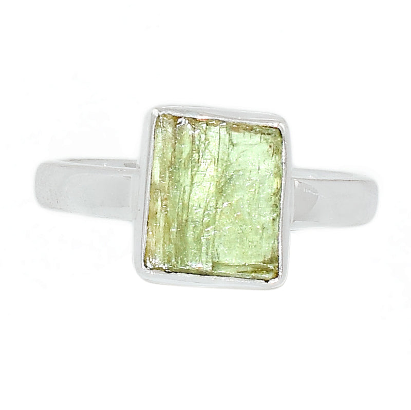 Green Kyanite Rough Ring - GKRR516