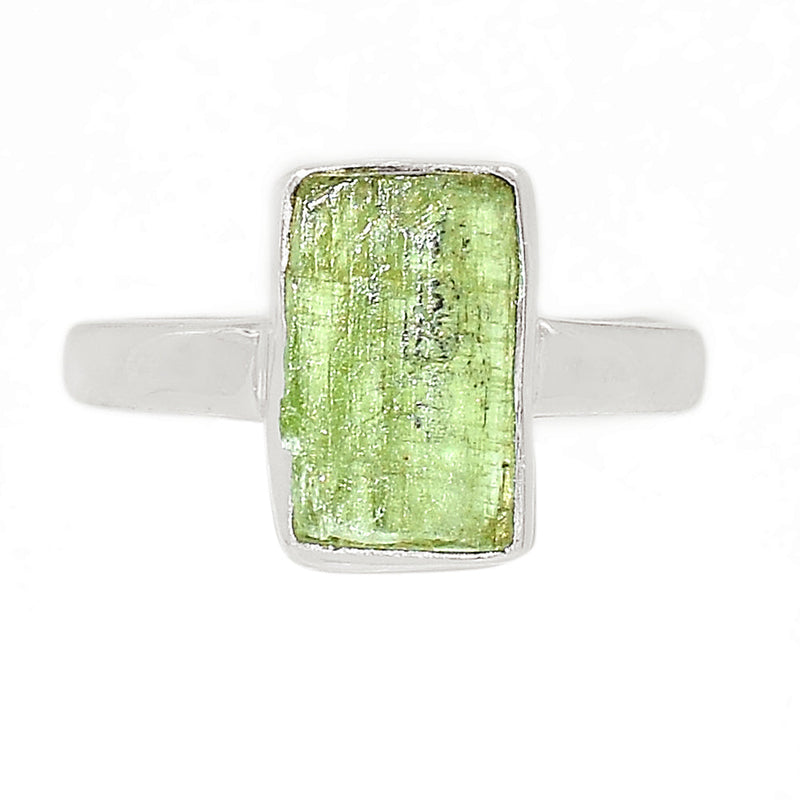 Green Kyanite Rough Ring - GKRR517