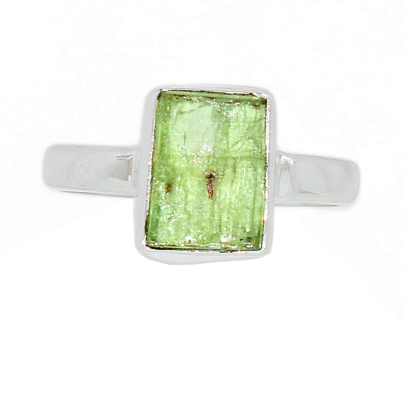 Green Kyanite Rough Ring - GKRR529