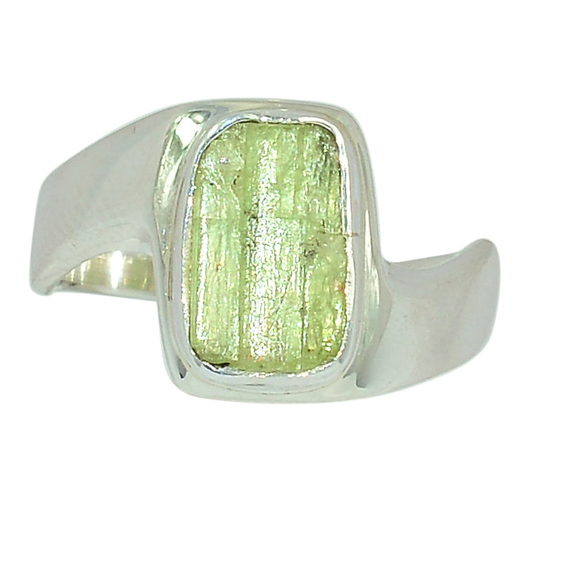 Green Kyanite Rough Ring - GKRR541