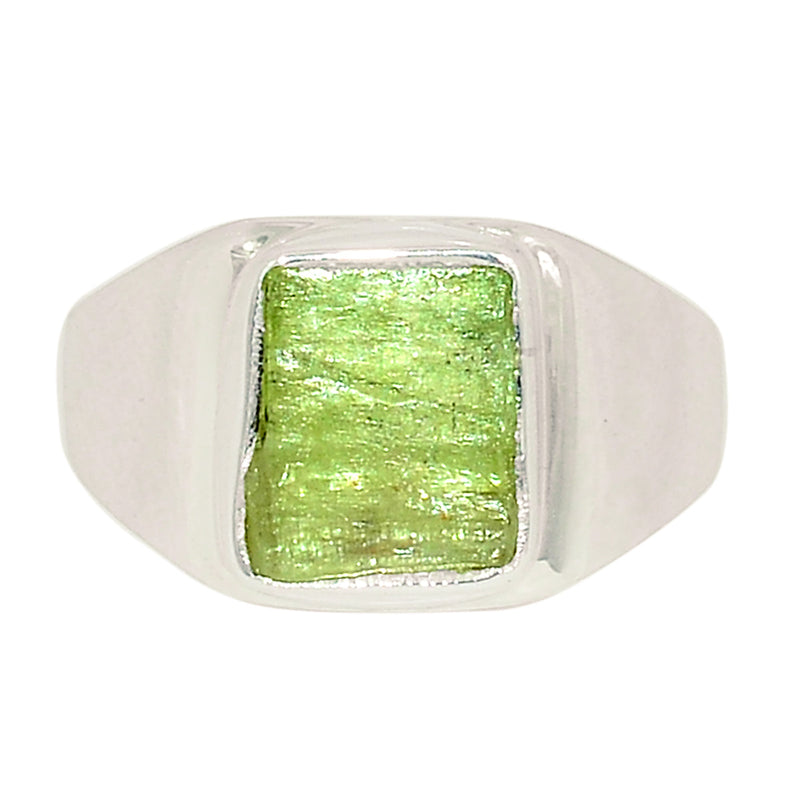 Green Kyanite Rough Ring - GKRR543
