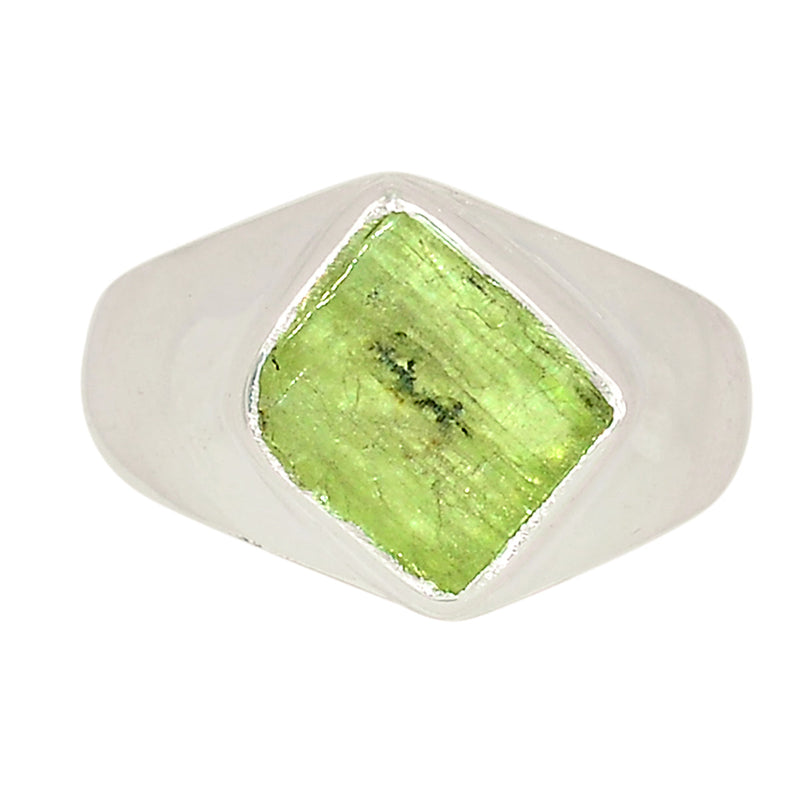 Green Kyanite Rough Ring - GKRR545