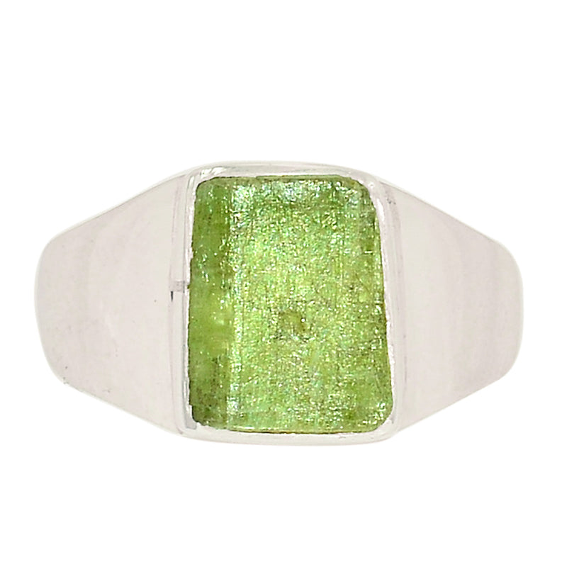 Green Kyanite Rough Ring - GKRR547