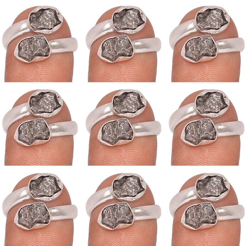 10 Pieces Mix Lot - Meteorite Campo Del Cielo Ring - GMCDR1