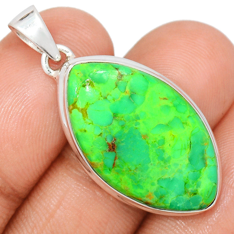 1.5" Green Mohave Turquoise Pendants - GMTP1039