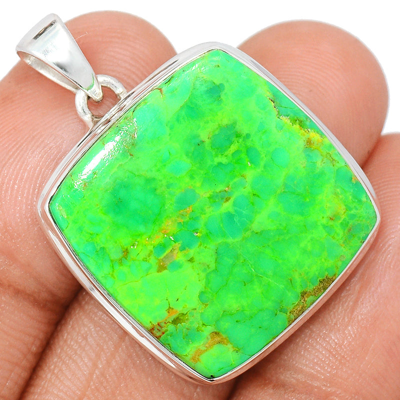 1.3" Green Mohave Turquoise Pendants - GMTP1042