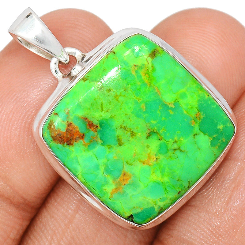 1.2" Green Mohave Turquoise Pendants - GMTP1046